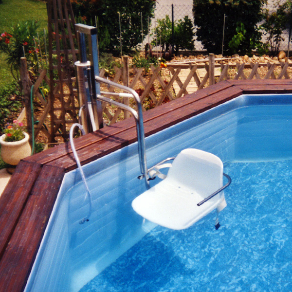 Aquasiège pour bassins hors sol - Élévateur pour piscine...