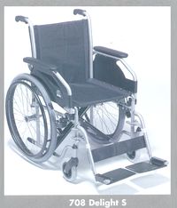 708 DELIGHT SURBAISSÉ - FAUTEUIL ROULANT MANUEL POUR HEM...