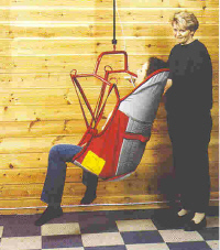 HI-TRACK 2004 - LEVE-PERSONNE FIXE AU PLAFOND SUR RAIL...