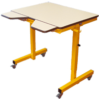 BUREAU SPECIAL HV6 - TABLE DE TRAVAIL A HAUTEUR REGLABLE...