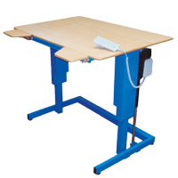 GRAND BUREAU SPECIAL HV MOTORISE - TABLE DE TRAVAIL A HA...