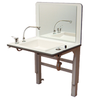 LAVABO SPECIAL HV1 - LAVABO A HAUTEUR VARIABLE...