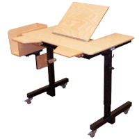 BUREAU SPECIAL HV8 - TABLE DE TRAVAIL A HAUTEUR REGLABLE...