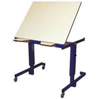 GRAND BUREAU SPECIAL HV2 - TABLE DE TRAVAIL A HAUTEUR RE...