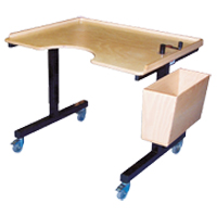 BUREAU SPÉCIAL HV3 - TABLE DE TRAVAIL A HAUTEUR REGLABLE...