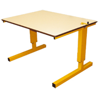GRAND BUREAU SPECIAL HV1 - TABLE DE TRAVAIL A HAUTEUR RE...