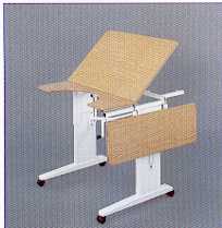 AKRON - TABLE DE TRAVAIL A HAUTEUR REGLABLE...