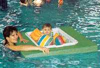 BABY POOL AVEC PANIÈRE réf. 7100 - BOUEE DE FLOTTAISON...