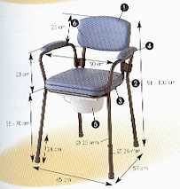 H 450 LA - CHAISE PERCEE...