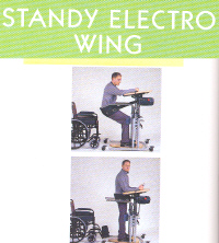 STANDY �LECTRO WING 02568 - VERTISALISATEUR � ROULETTES...