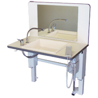 LAVABO SPECIAL HV MOTORISÉE 1 - LAVABO A HAUTEUR VARIABL...