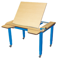 TABLE 4 PIEDS SPECIAL HV2 - TABLE DE TRAVAIL A HAUTEUR R...