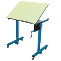 BUREAU SPECIAL HV7 - TABLE DE TRAVAIL A HAUTEUR REGLABLE...