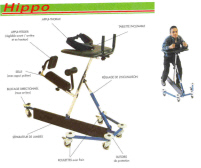 HIPPO GRANDE TAILLE - DEAMBULATEUR AVEC ASSISE...