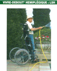 LSH - FAUTEUIL ROULANT MANUEL A VERTICALISATION...