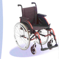 ACTION 3 - FAUTEUIL ROULANT MANUEL STANDARD A CHASSIS PL...
