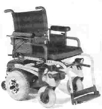 QUICKIE P 220 - FAUTEUIL ROULANT ELECTRIQUE À CHASSIS FI...