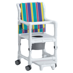 KSC 180 - FAUTEUIL DE DOUCHE A SIEGE PERCE A PETITES ROU...