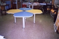 OCTO - TABLE DE TRAVAIL A HAUTEUR REGLABLE...
