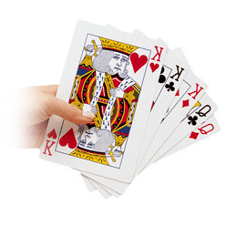 Jeu de 54 cartes gantes 851004 - Cartes ...