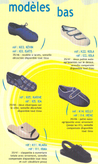 L'ANGOUMOISE MODELE BAS - CHAUSURE PIED SENSIBLE...