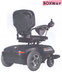 BOXWAY - FAUTEUIL ROULANT ELECTRIQUE À CHASSIS PLIANT OU...