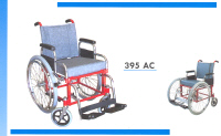 395 AC - FAUTEUIL ROULANT MANUEL STANDARD A CHASSIS FIXE...
