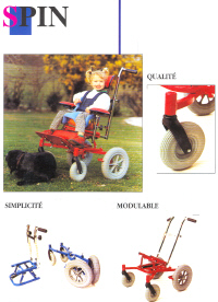 SPIN - POUSSETTE A CHASSIS FIXE...