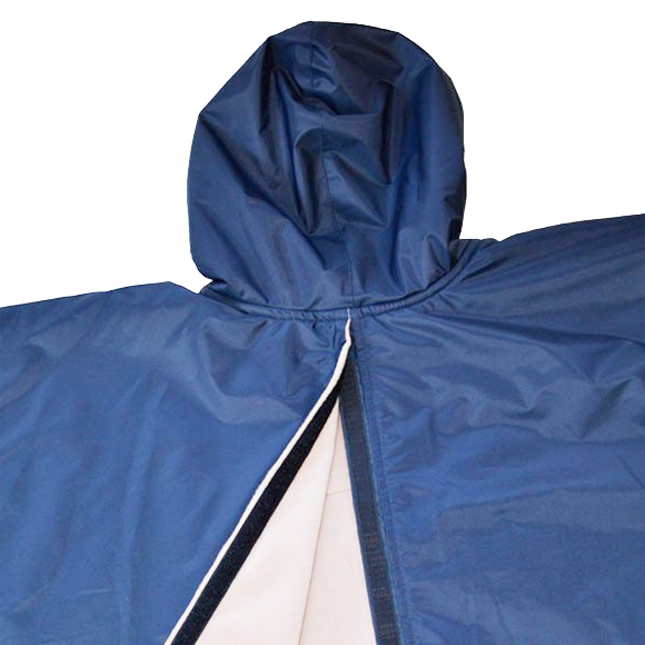 Cape imperméable doublée polaire - Cape de pluie...